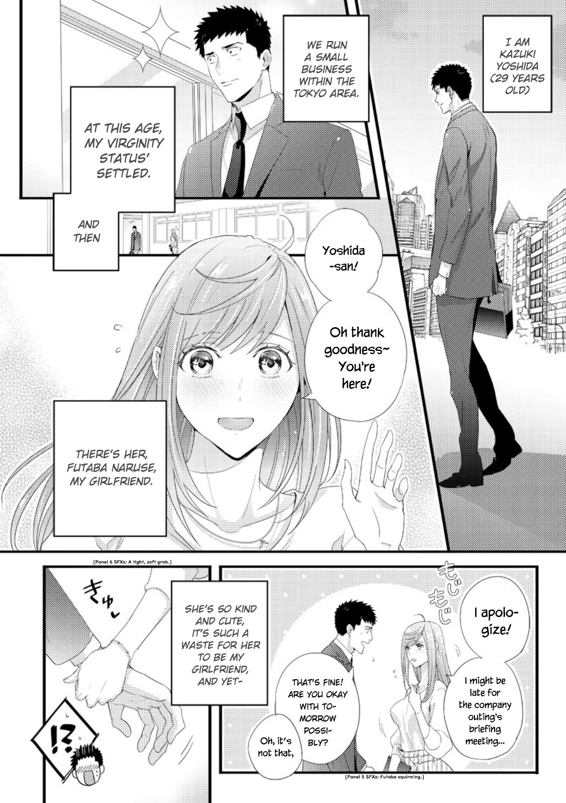Hentai Manga Comic-Please Let Me Hold You Futaba-san!-Read-2